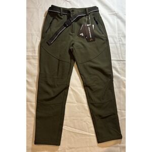 Women's NWT Urban Outdoor Pants Belted Army Green outdoor sports Wear size Small